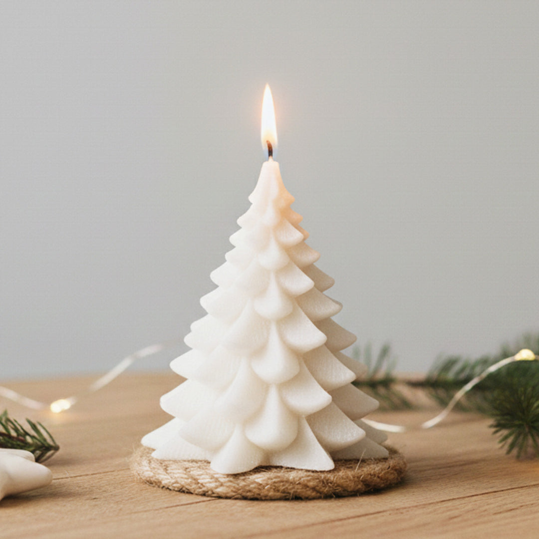 Handmade Christmas Tree Soy Wax Scented Candle