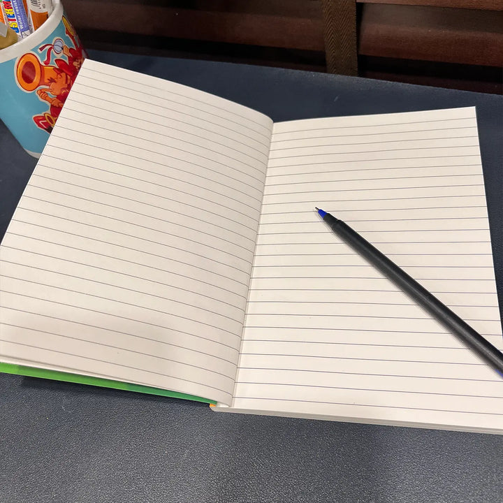 Printed Cancer Theme Ruled Notebook | A5 | 50 Pages