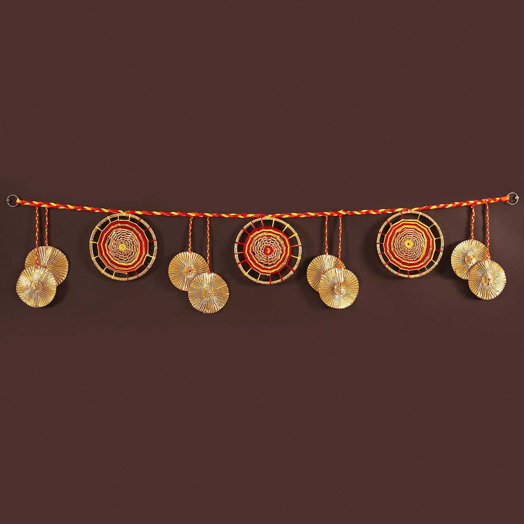 Handmade Swarn Moli Bandhanvar Toran