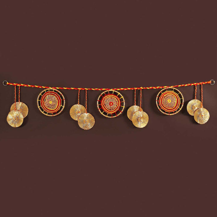 Handmade Swarn Moli Bandhanvar Toran