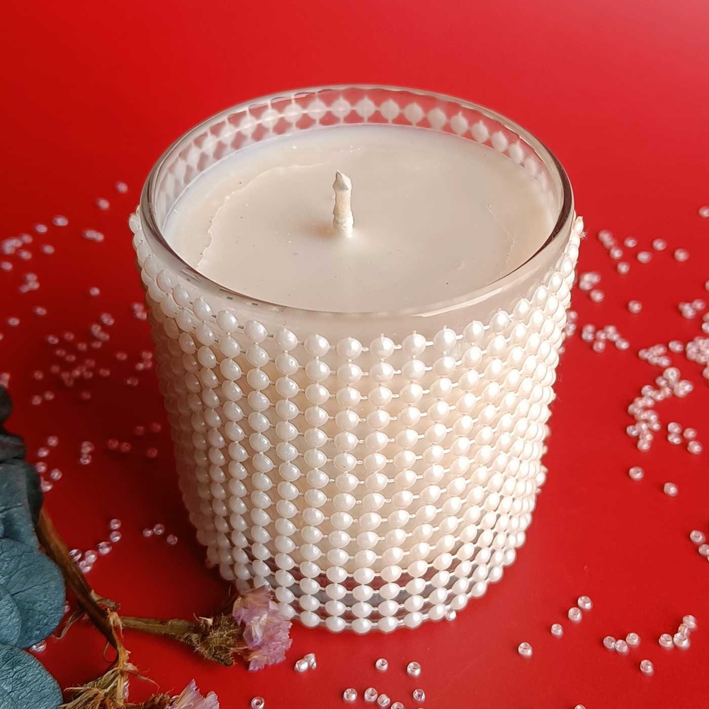 Buy Rumi Nagchampa Pearls Jar Wax Candle Online On Zwende