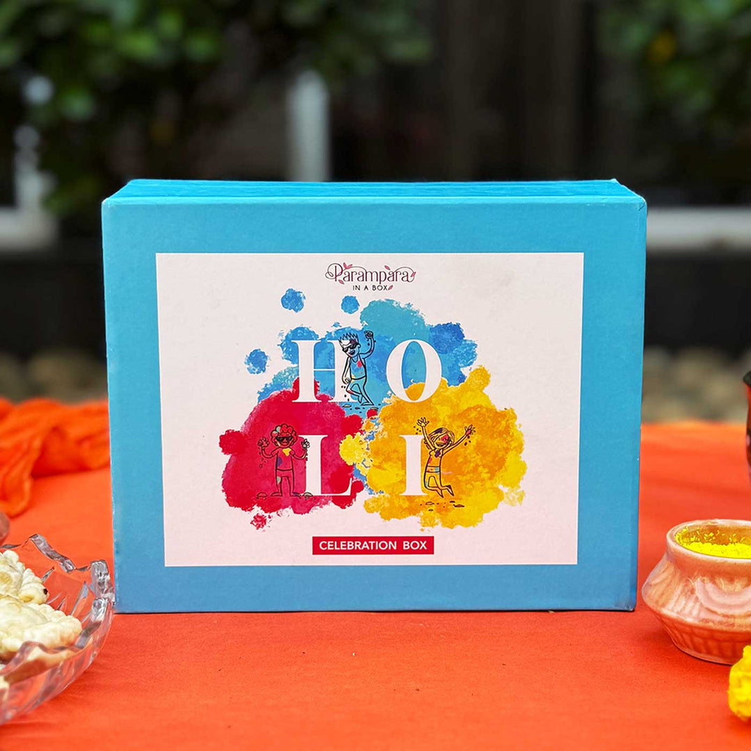 9 Pc | Organic Premium Holi Utsav Box