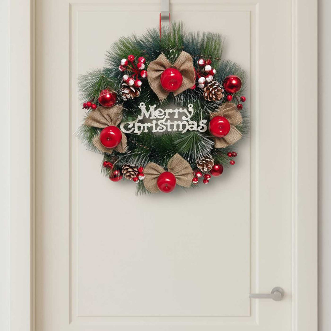 Handmade Rustic Cherry Apple Plastic Wreath