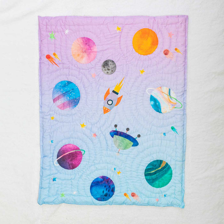 Personalized Tim, The Traveller Theme Baby Bedding | Set Of 5