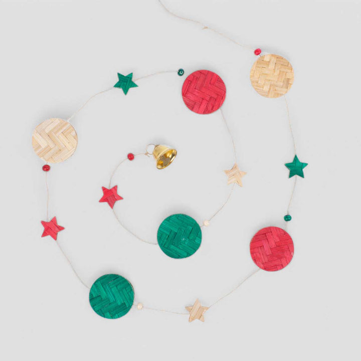 45 Inch | Handmade Bamboo Starmoon Decorative Hanging