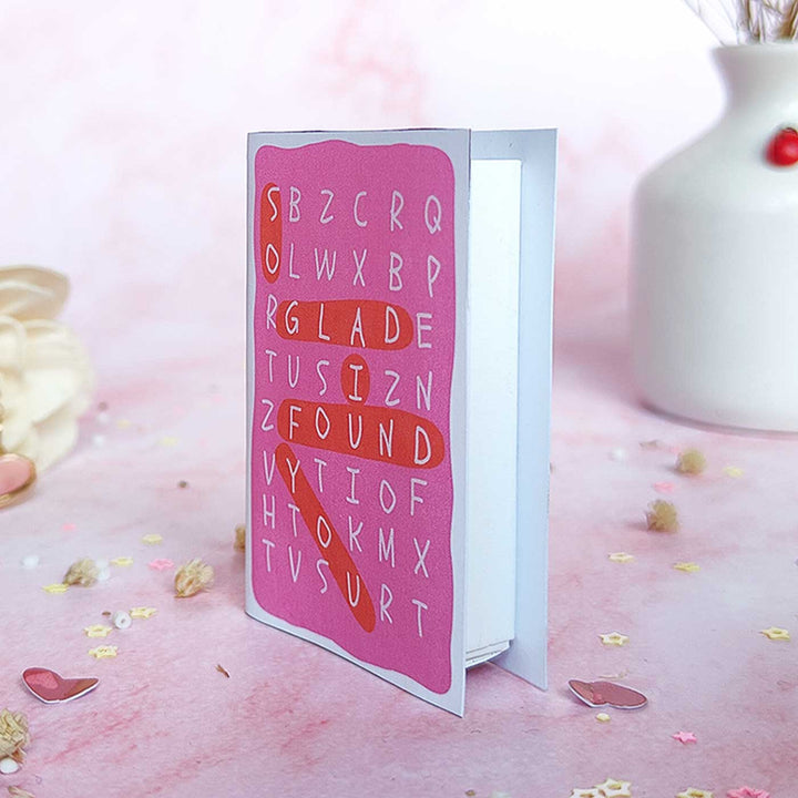11 Pc | Love Story in a Matchbook Magnet With Mini Polaroids | Valentine’s Gifting