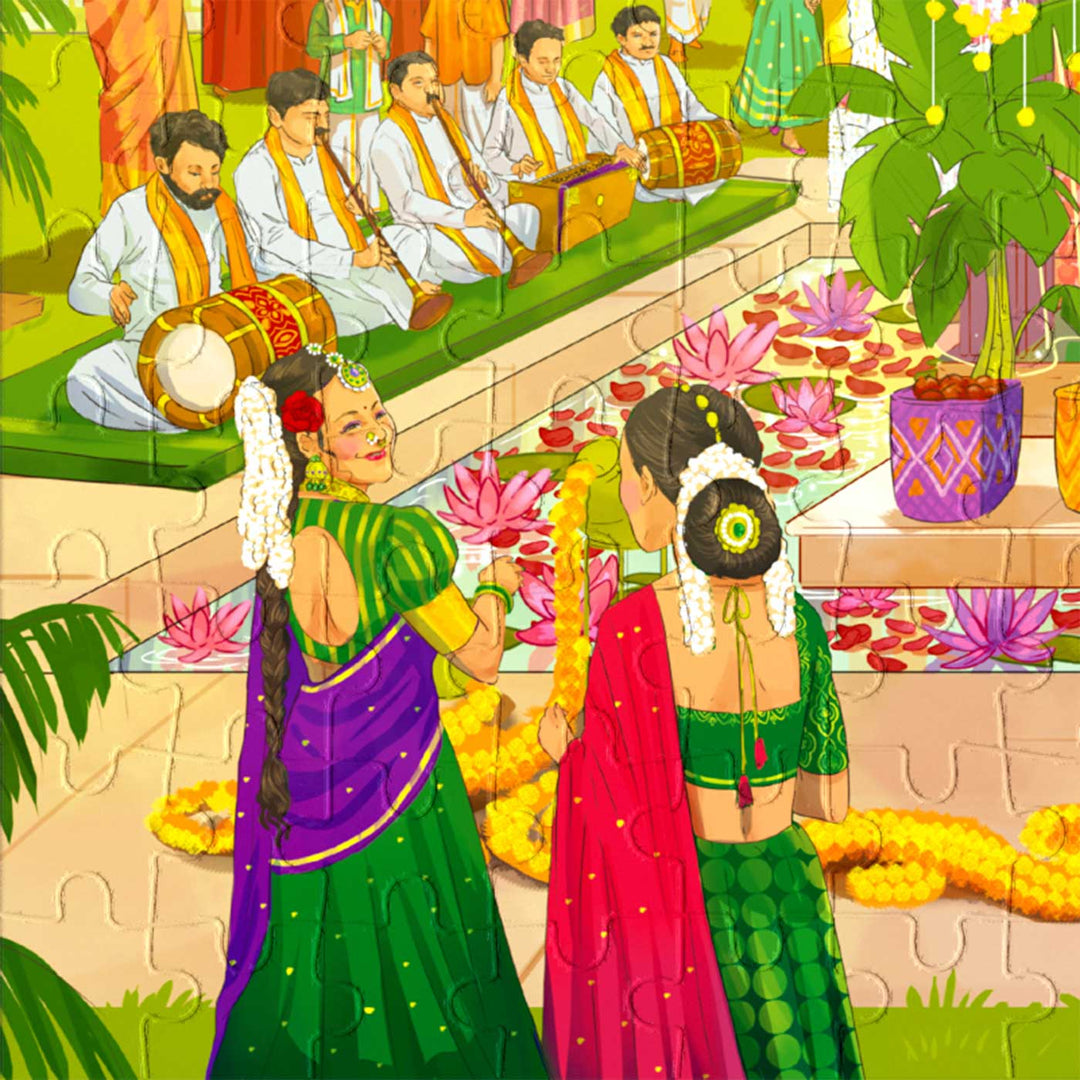 Sacred Knot | South Indian Wedding Lifestyle Puzzle | 300 Pieces