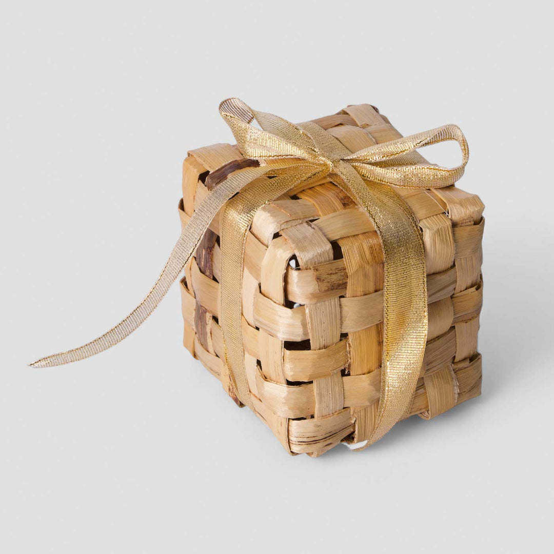 4 Pc | Handmade Banana Bark Gift Boxes