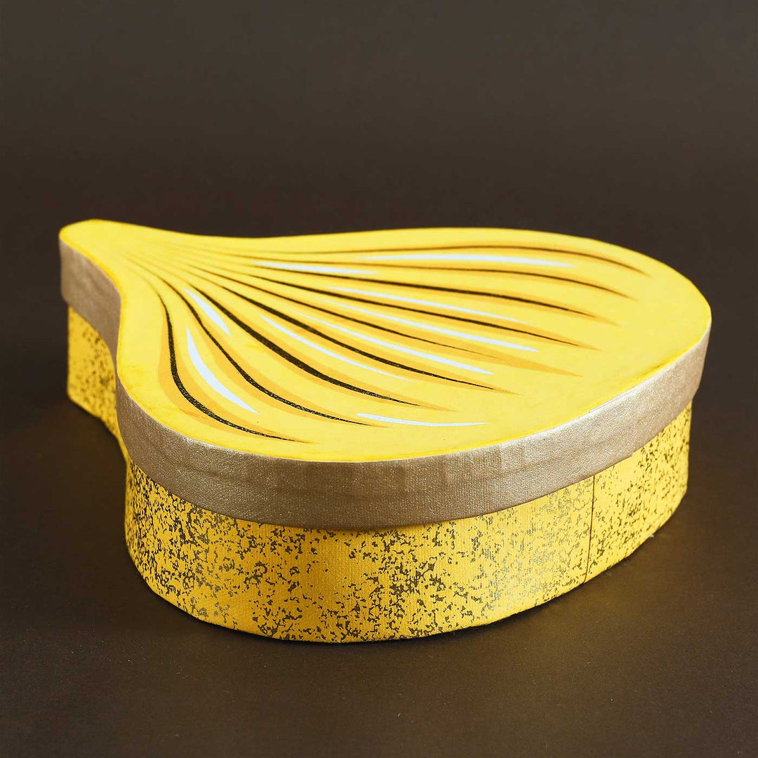 Handmade Modak Shaped Paper Gift Box