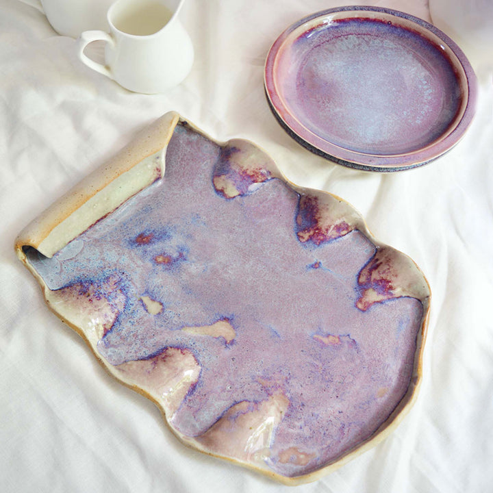 Handmade Ceramic Cheese Platter