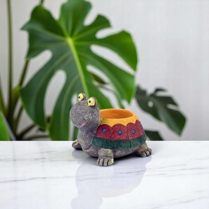 Paint Your Own Turtle Theme Ceramic Planter DIY Kit