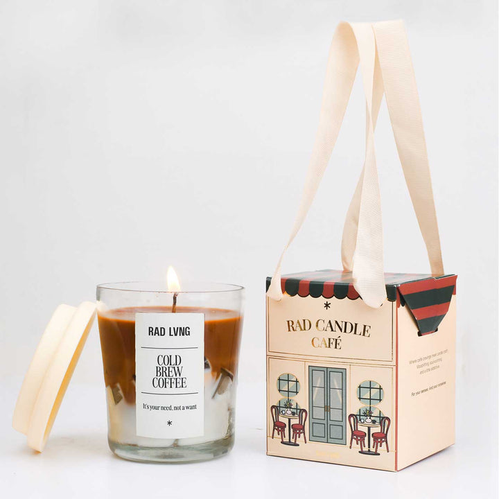 Hand Poured Cold Brew Coffee Grande Scented Soy Wax Candle