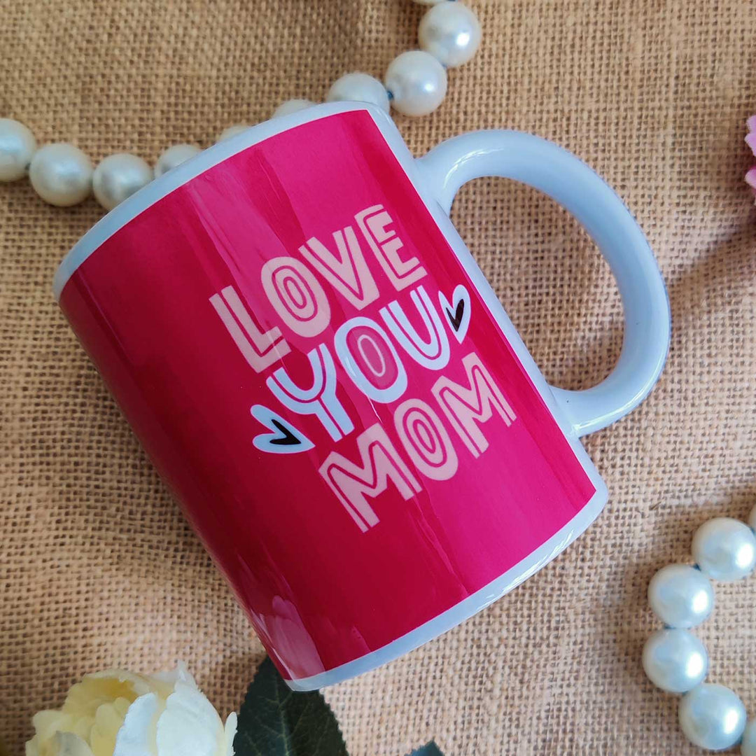 Photo Personalized Blue & Pink Hamper For Mothers | Set of 8