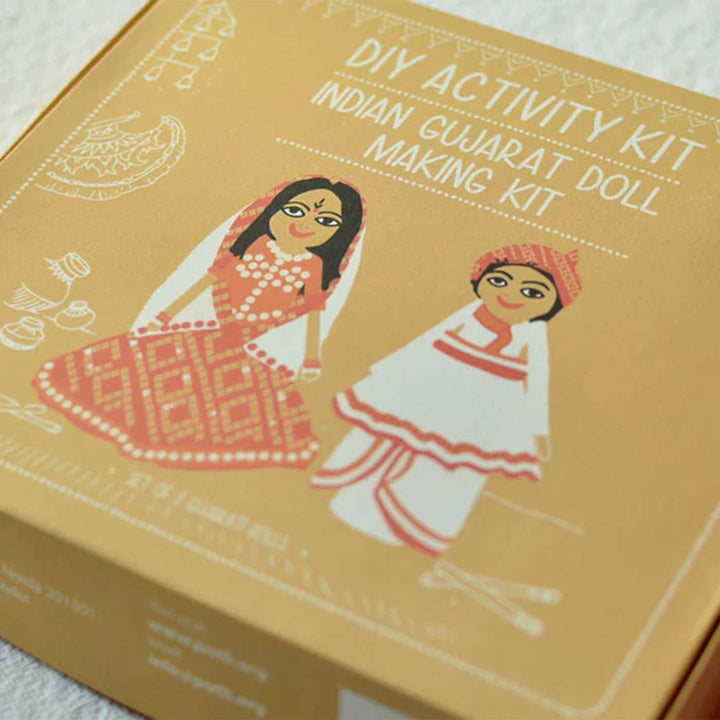 Gujarati Couple | Indian Traditional Doll DIY Kit