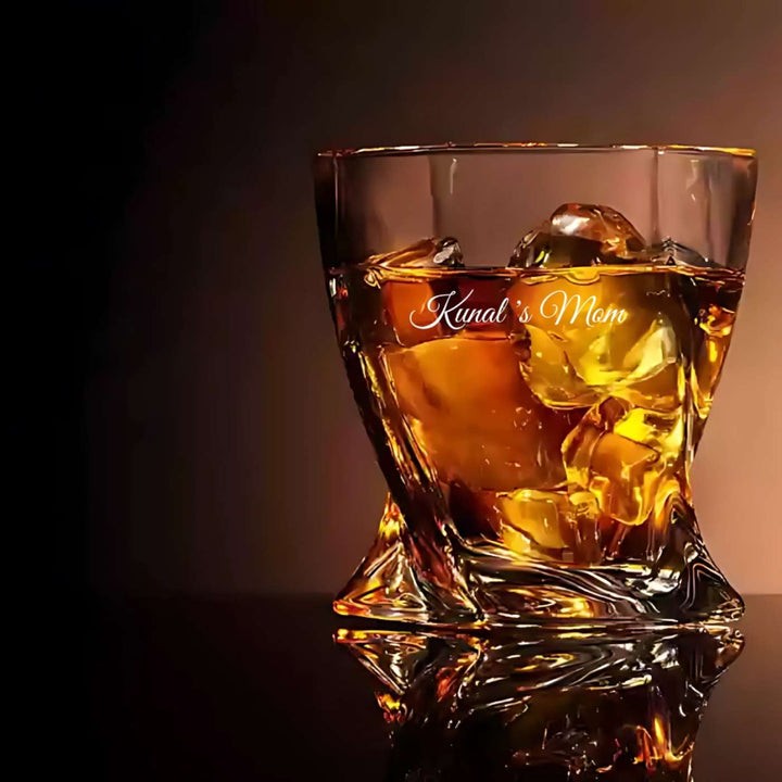 Personalized Engraved Whiskey Glass For Mothers | 310 ml