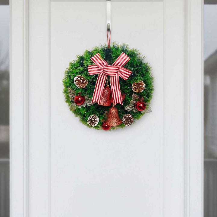 Handmade Candy Bell Plastic Wreath