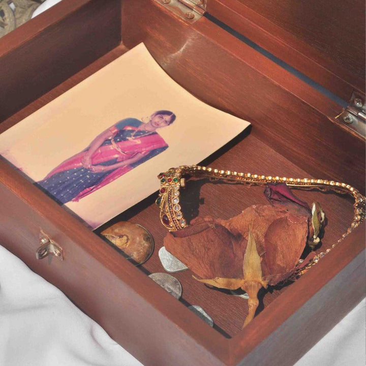Personalized Butterfly Theme Wooden Trinket Box