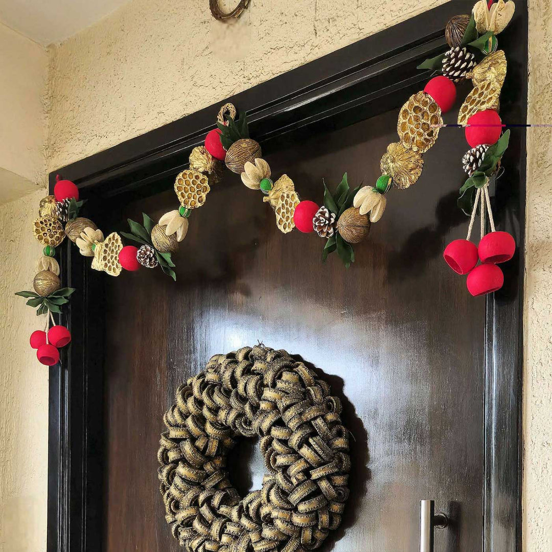Handmade Vaastu Lotus Flower Design Toran