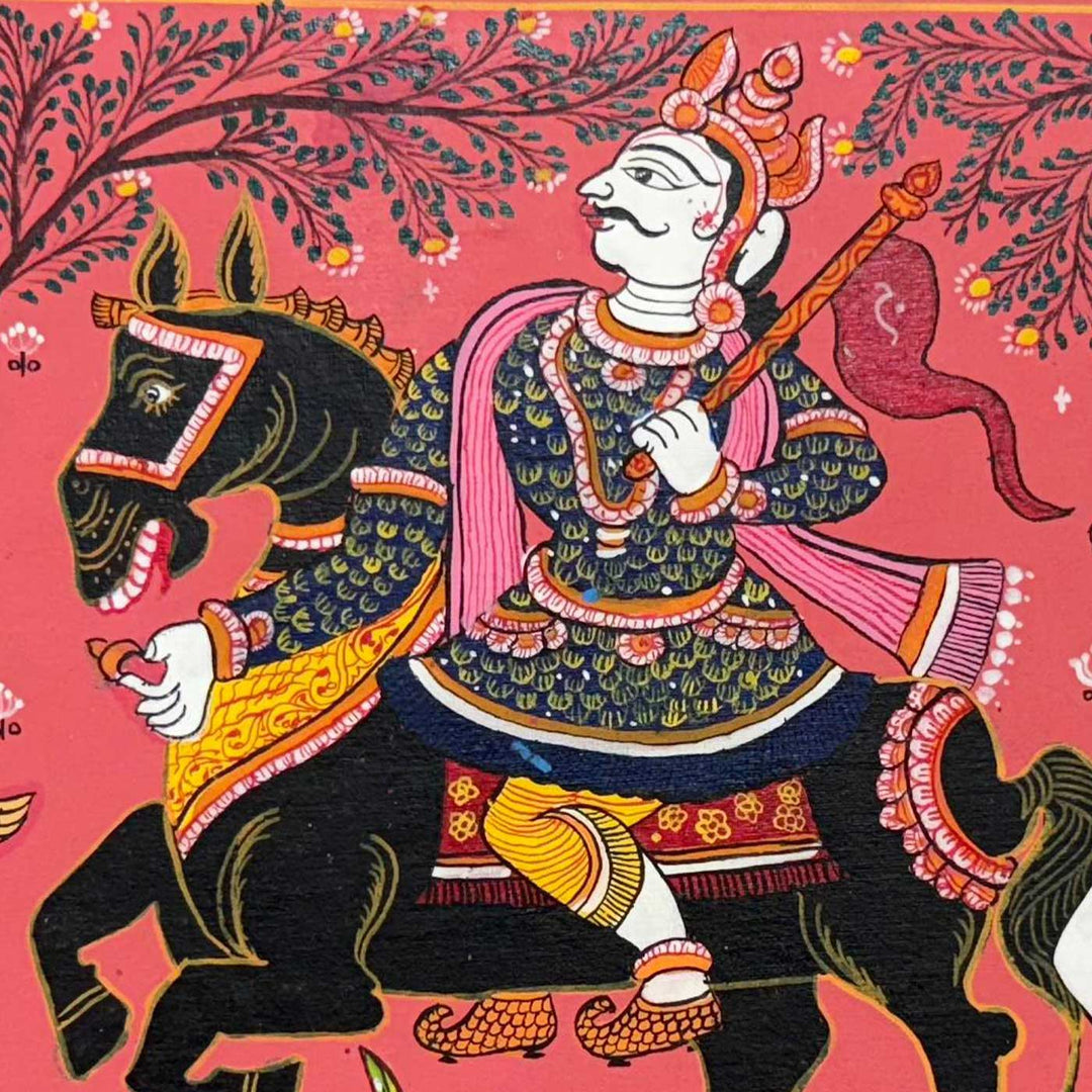 19 X 13 Inch | Handmade Canvas Kanchi Vijay Painting