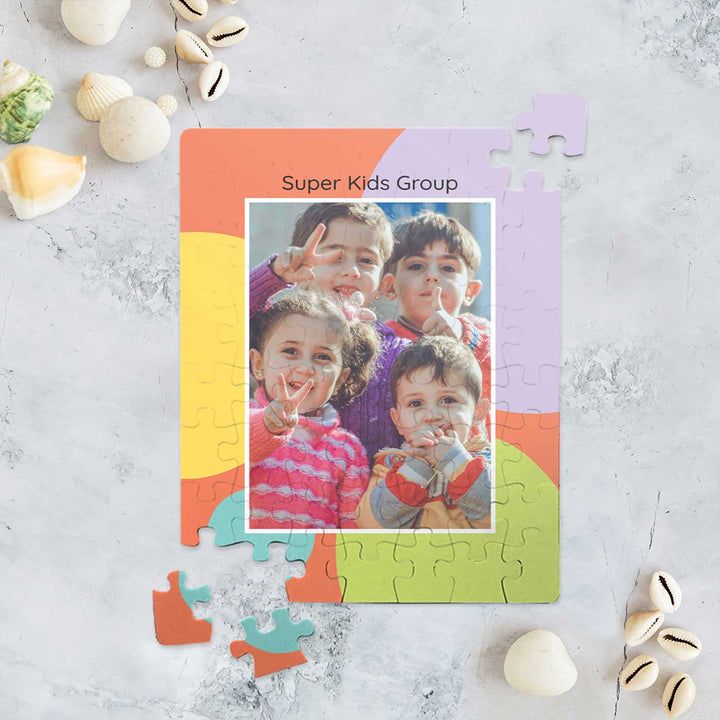 Photo Personalized Zooboo Kids Theme Acrylic Puzzle