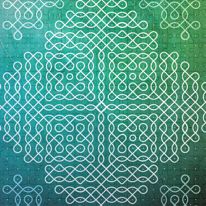 Kolam | The Interlace Art & Architecture Puzzle | 500 Pieces