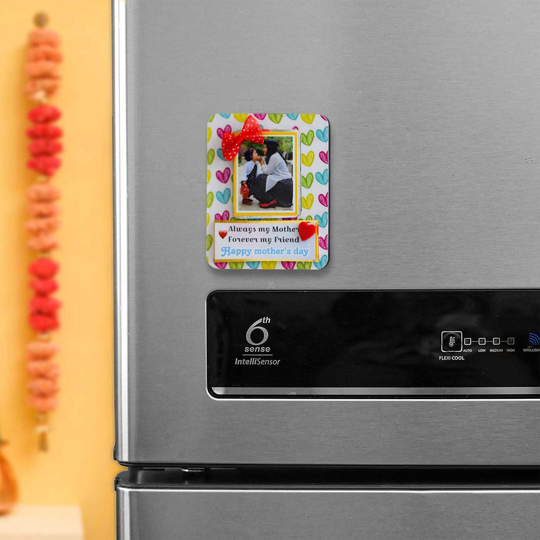 Photo Personalized Handmade MDF Fridge Magnet With Stand