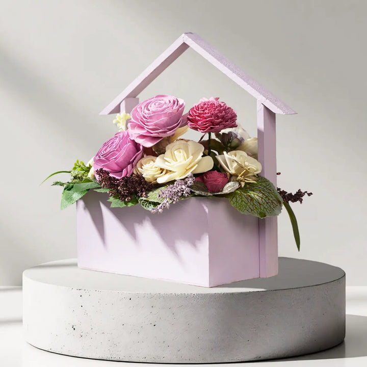 Handmade Gulab-e-Eshq Shola Flower Centerpiece