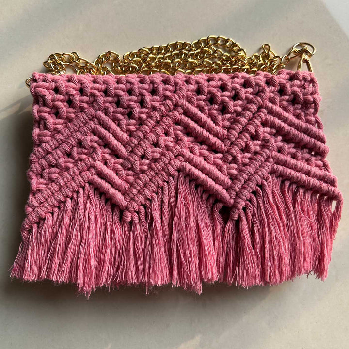Handmade Stylish Macrame Sling Bag
