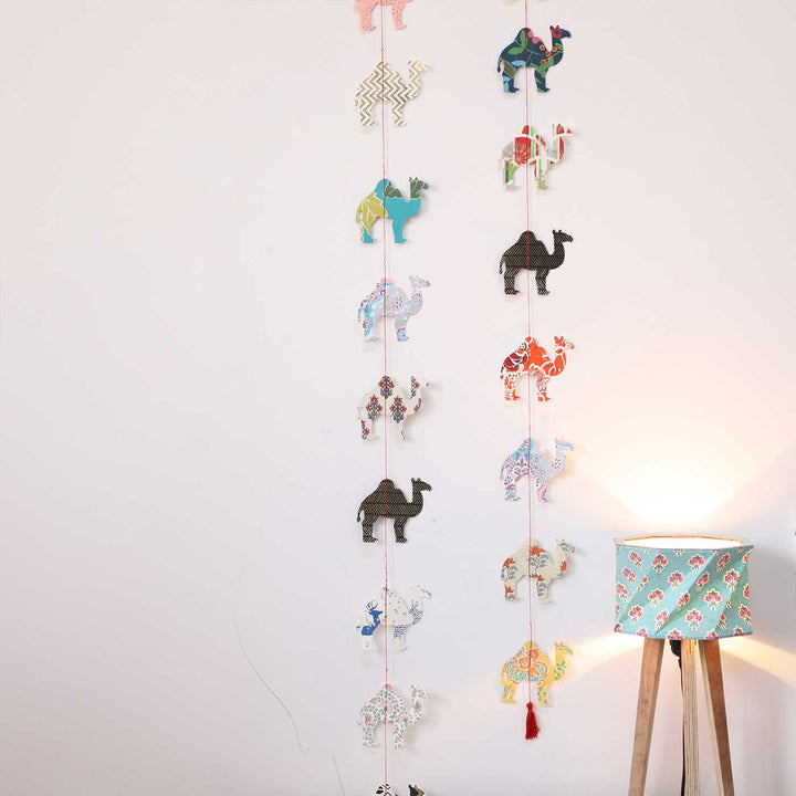 Handmade Camel Design Paper Hanging