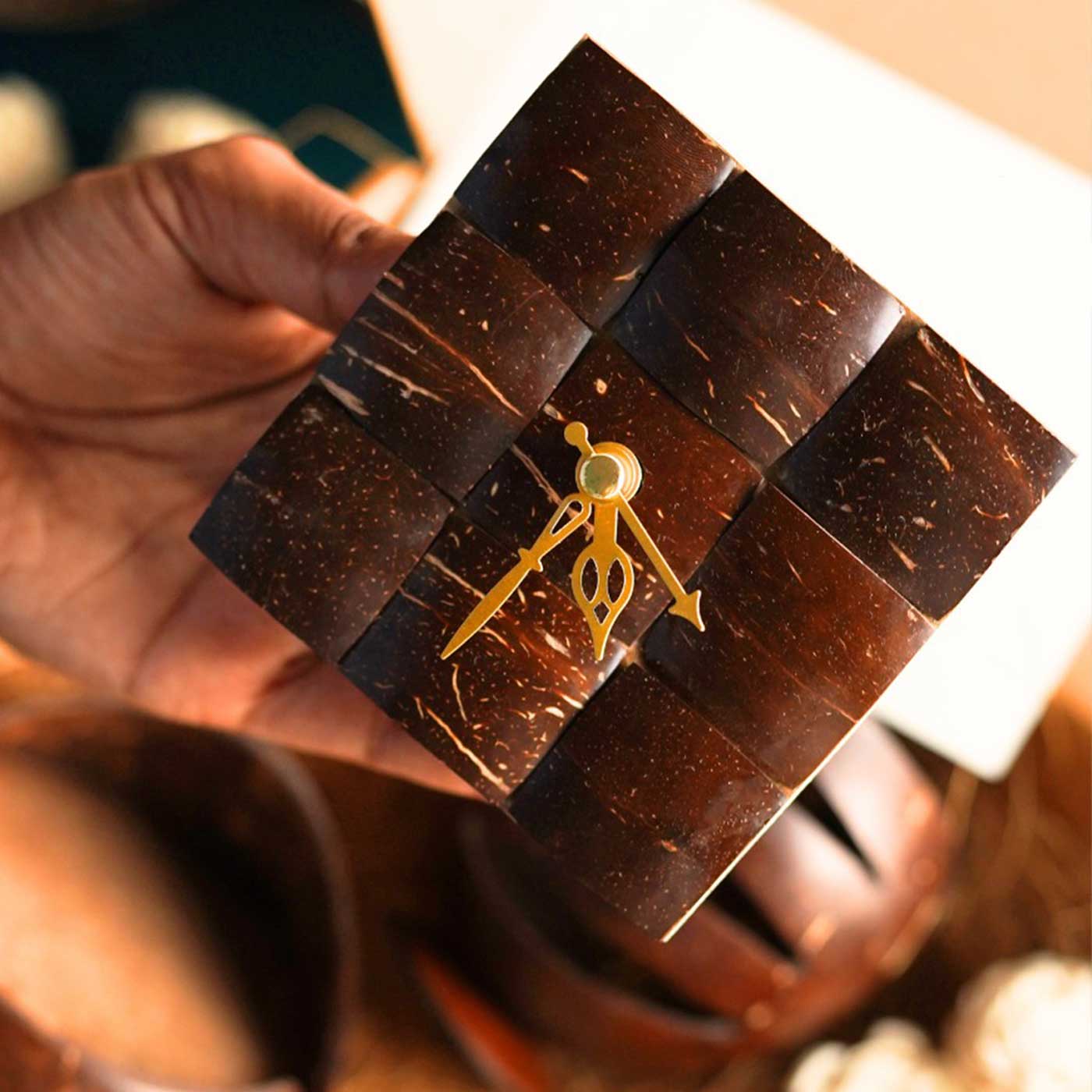 Buy Eco-Friendly Handmade Corporate Coconut Shell Gift Hamper