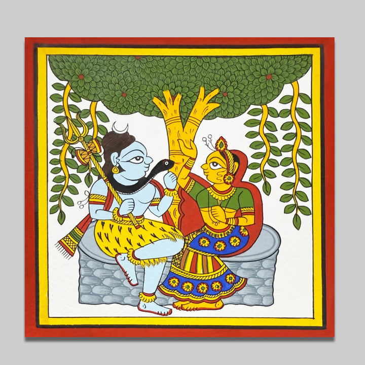 10 X 10 Inch | Small Paper Phad Painting