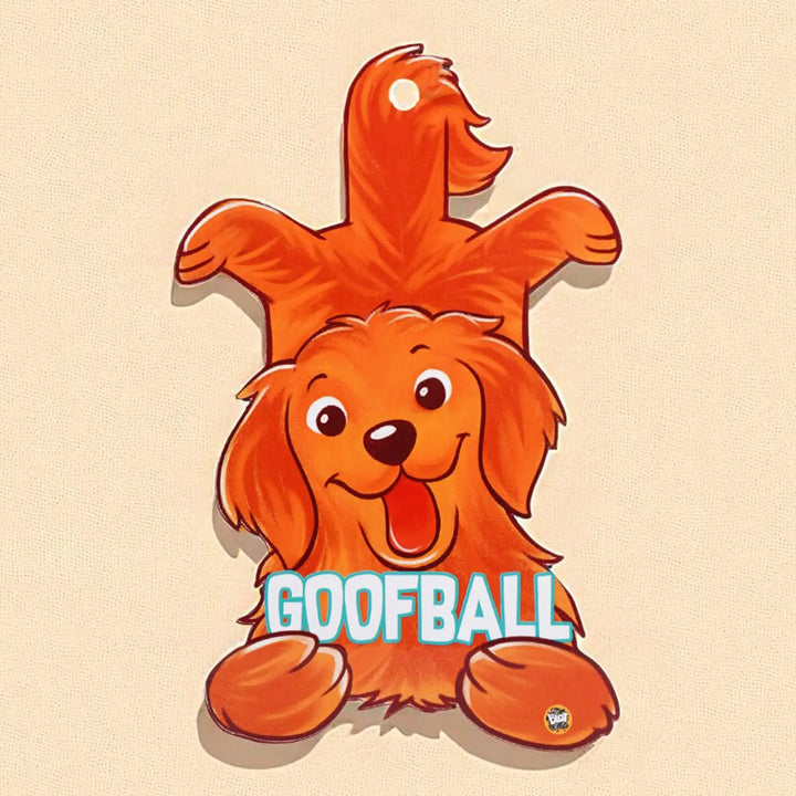 Printed Golden Retriever Theme "Goofball" MDF Wood Wall Decor