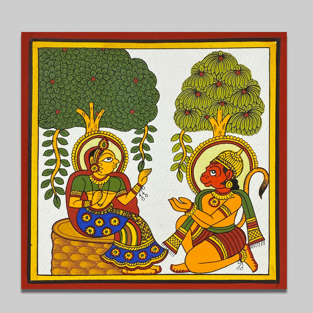 10 X 10 Inch | Small Paper Phad Painting