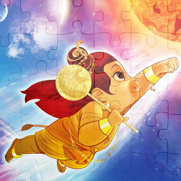 Hanuman | The Invincible Mythology Puzzle | 54 Pieces