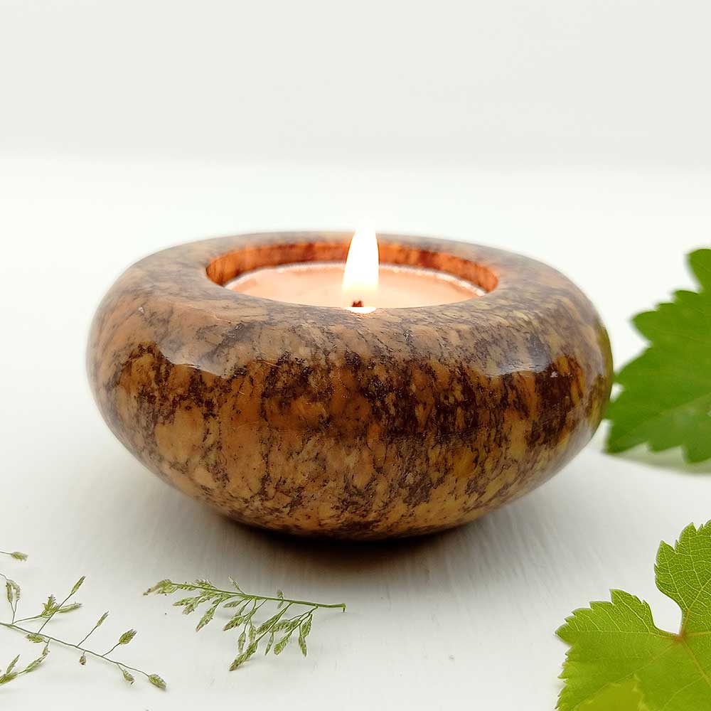 Handmade Multicolour Vega Cherry Shape Candle Holder | Set of 4