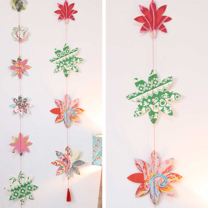 Handmade Flower Design Paper Hanging