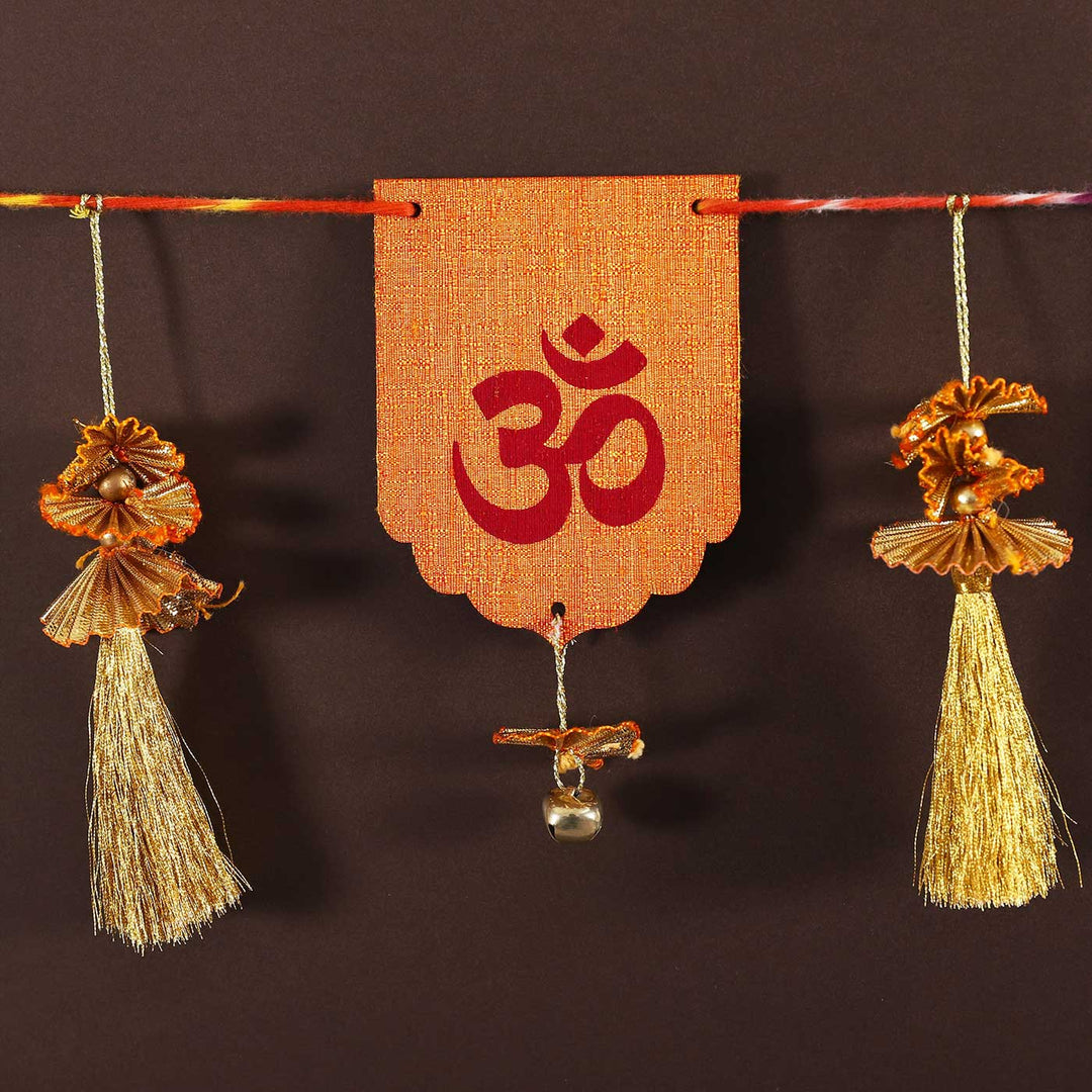 Handmade Swastik Bandhanvar Paper Toran