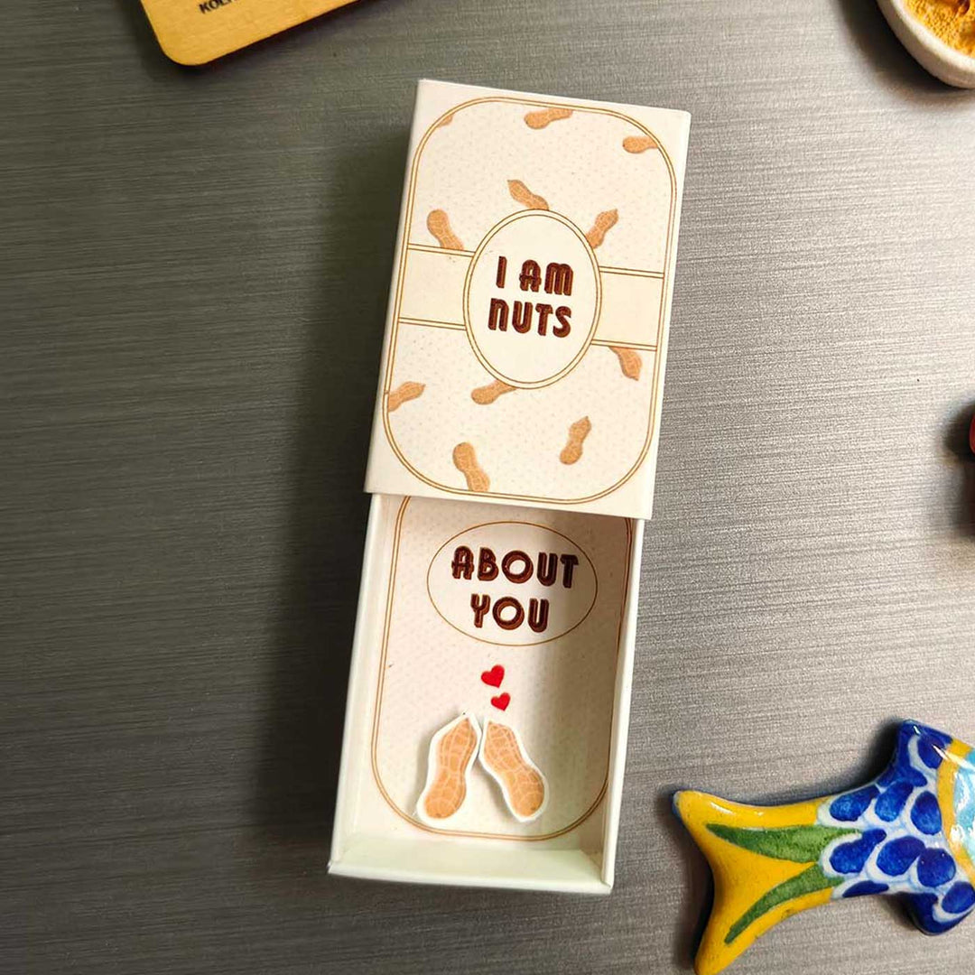 Nuts About You Fridge Magnet | Valentine’s Gifting