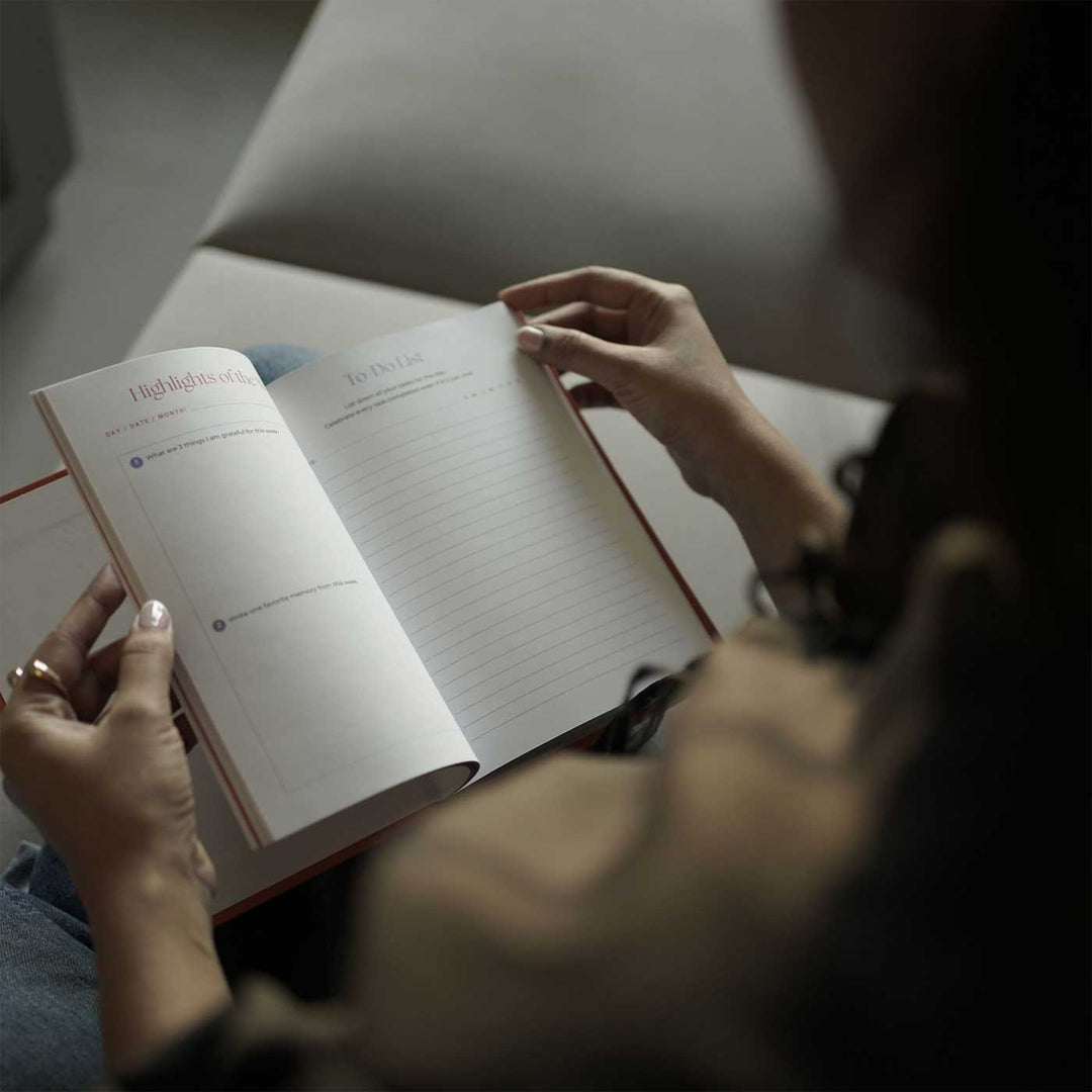 Undated Realign, Relax & Radiate Wellness Journal With Habit Tracker | 190 Pages