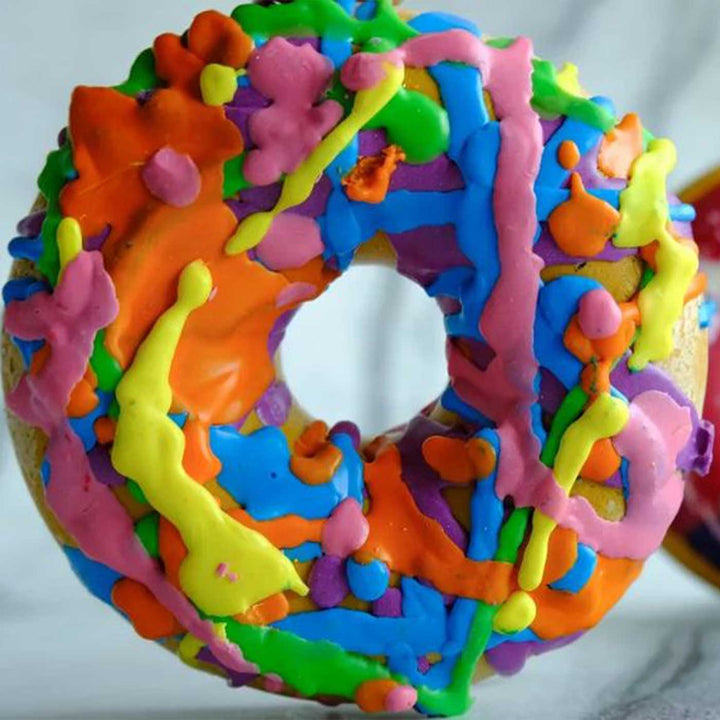Handmade Non-Toxic Assorted Donut Crayons | Set of 2