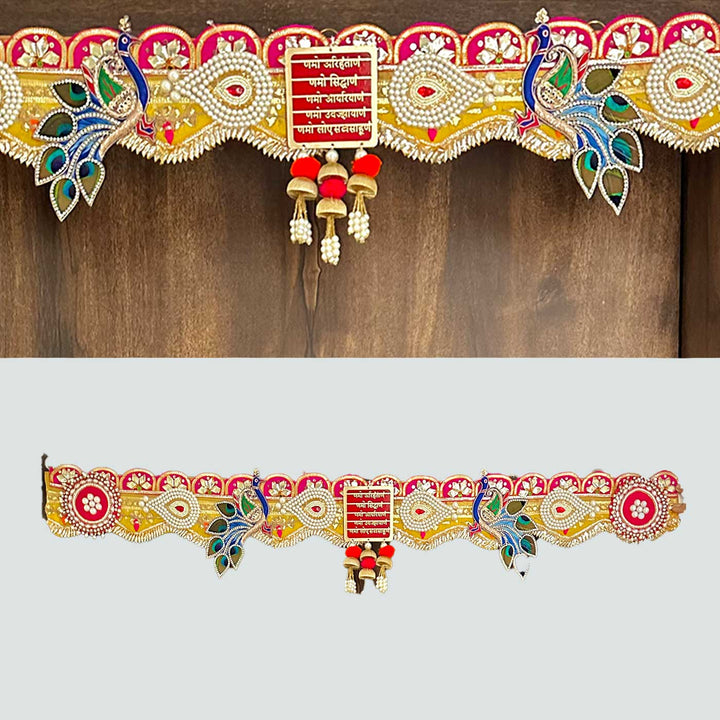 Handmade Festive Navkar Mantra Toran