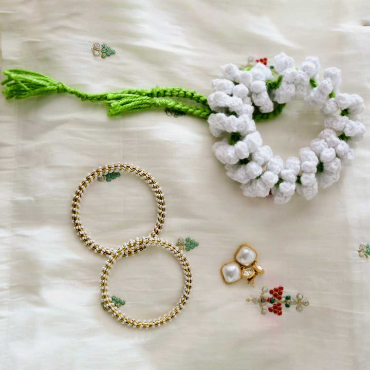 Handmade Crochet Garja Design Acrylic Yarn Head Band