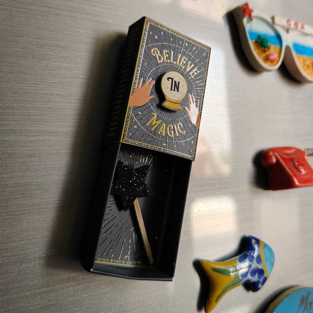 Believe in Magic Fridge Magnet