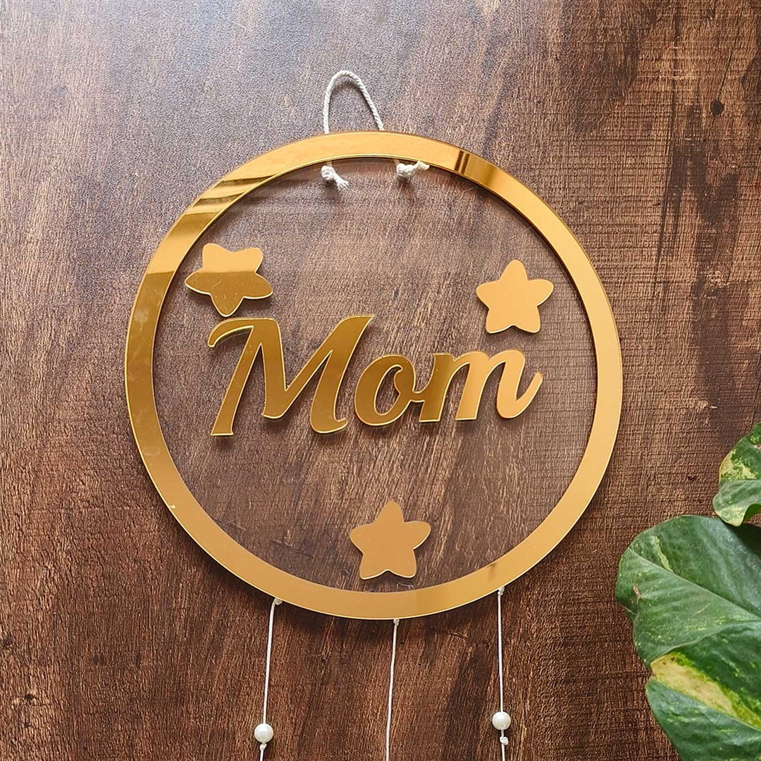 Handmade Mom Heart Theme Felt Hanging