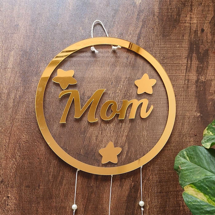Handmade Mom Heart Theme Felt Hanging