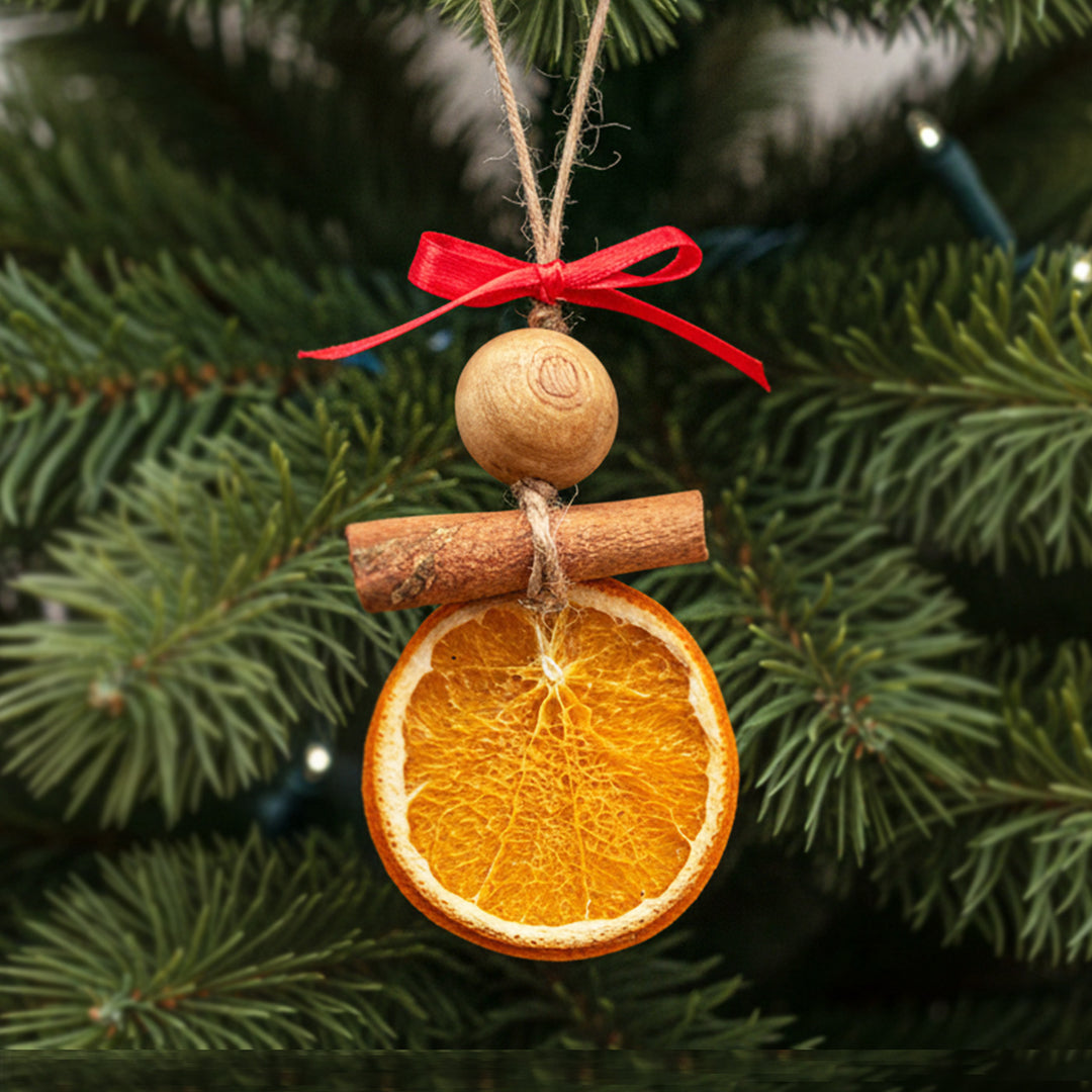 Handmade Orange Slice Hanging For Decoration