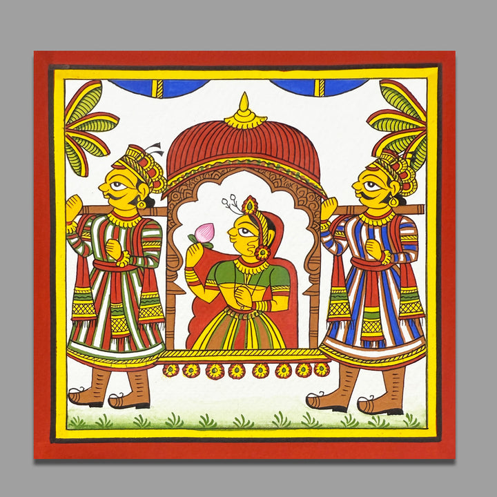 10 X 10 Inch | Small Paper Phad Painting