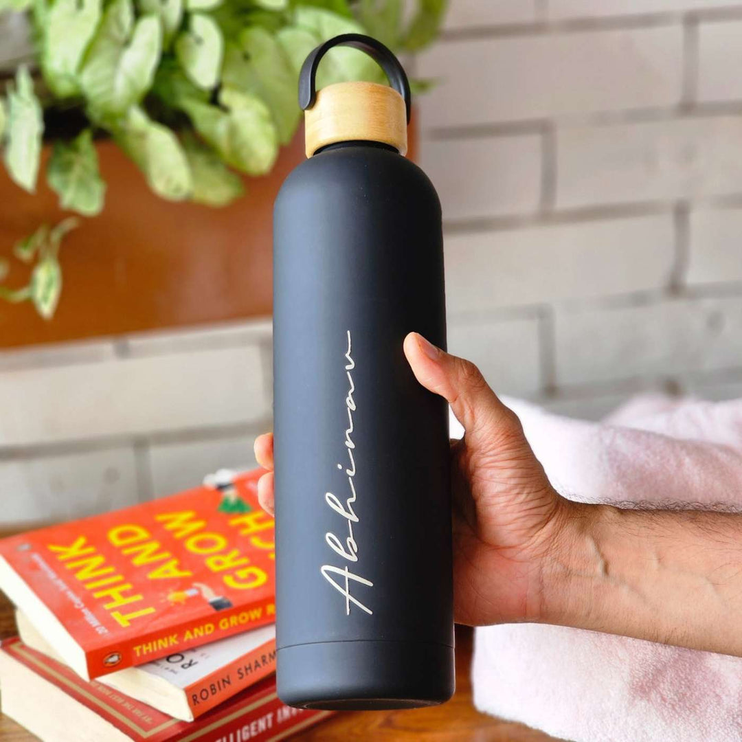 Personalized Ultra Luxurious Vacuum Stainless Steel Bottle | 750ml
