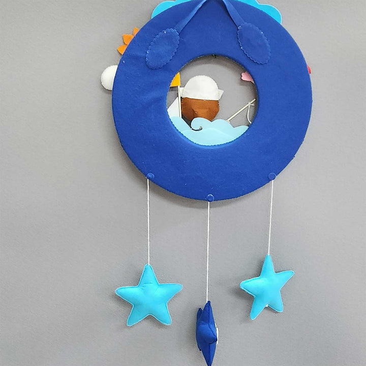 Personalized Fishing Theme Felt Kids Name Plate