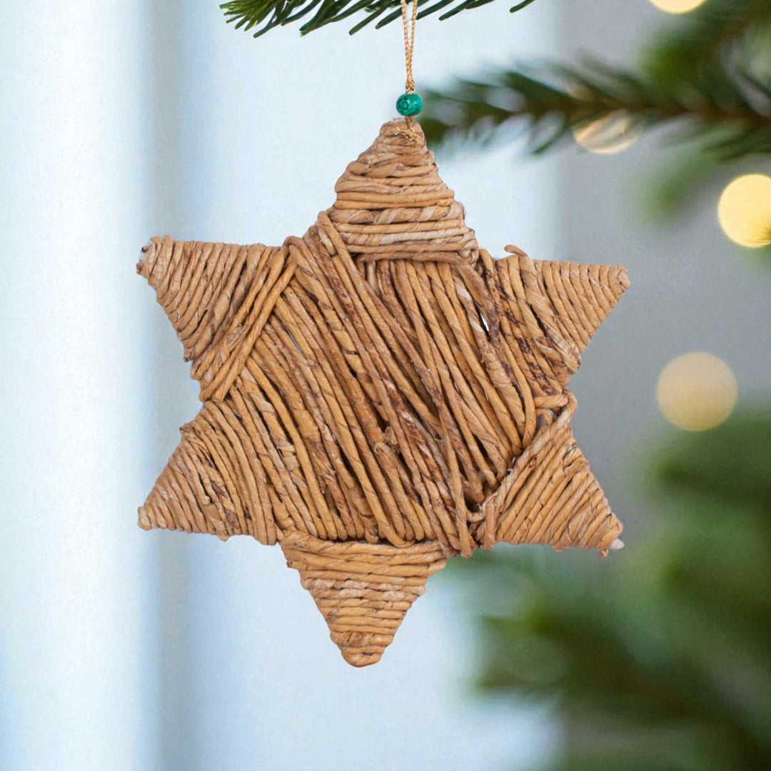 2 Pc | Handmade Banana Rope Stary Hanging